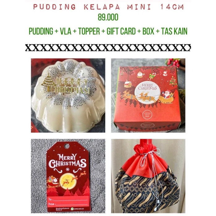 

Pudding MINI Hampers Natal / Christmas Edition READY, NOTE TGL PENGIRIMAN!