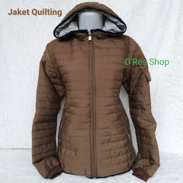 Jaket kuilting topi