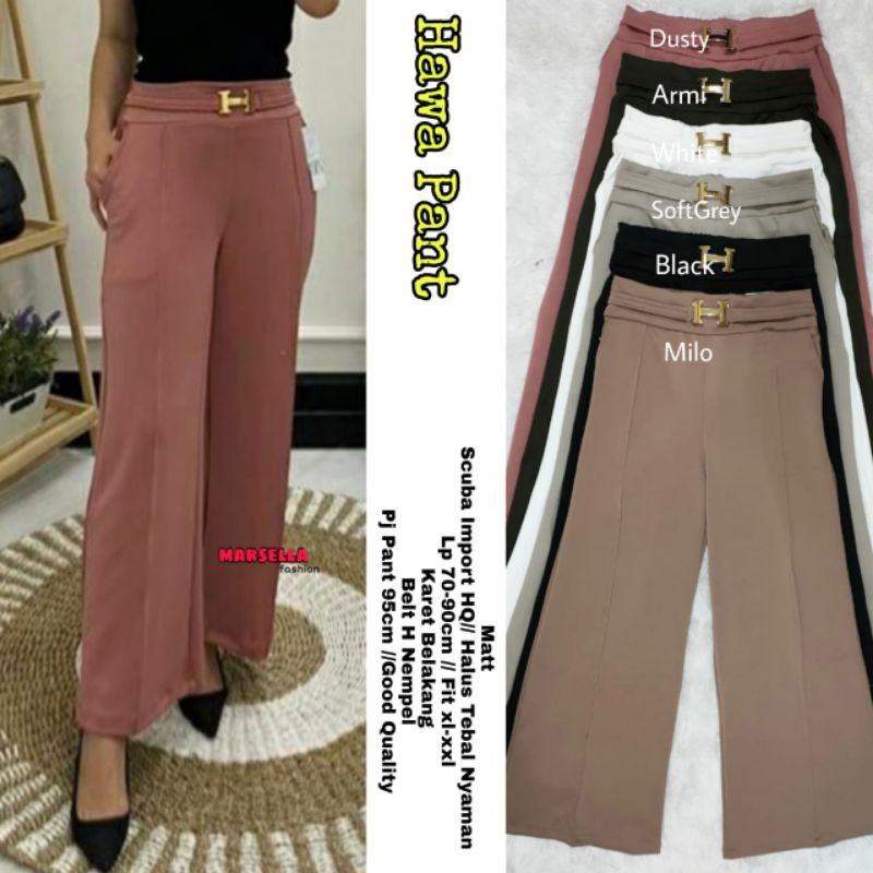 hawa pant celana terbaru marsela grosir murah solo