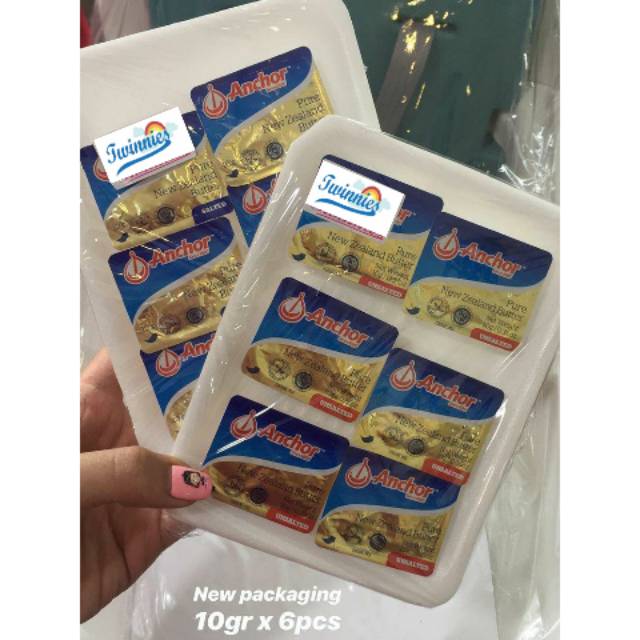 

ANCHOR SALTED / UNSALTED BUTTER 10GR X 6PCS & BATANGAN 227GR MOHON TANYA STOK TERLEBIH DAHULU