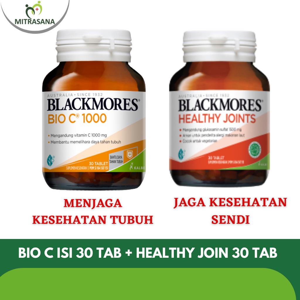 Paket Blackmores Bio C 30 Tablet dan Blackmores Glucosamine 30 Tablet