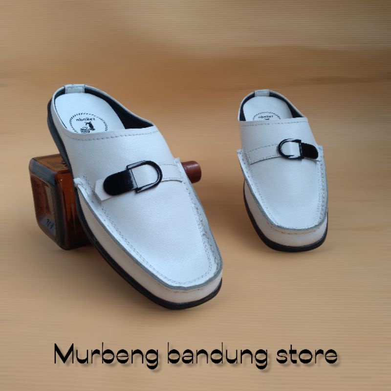 sandal bustong terbaru asli kulit