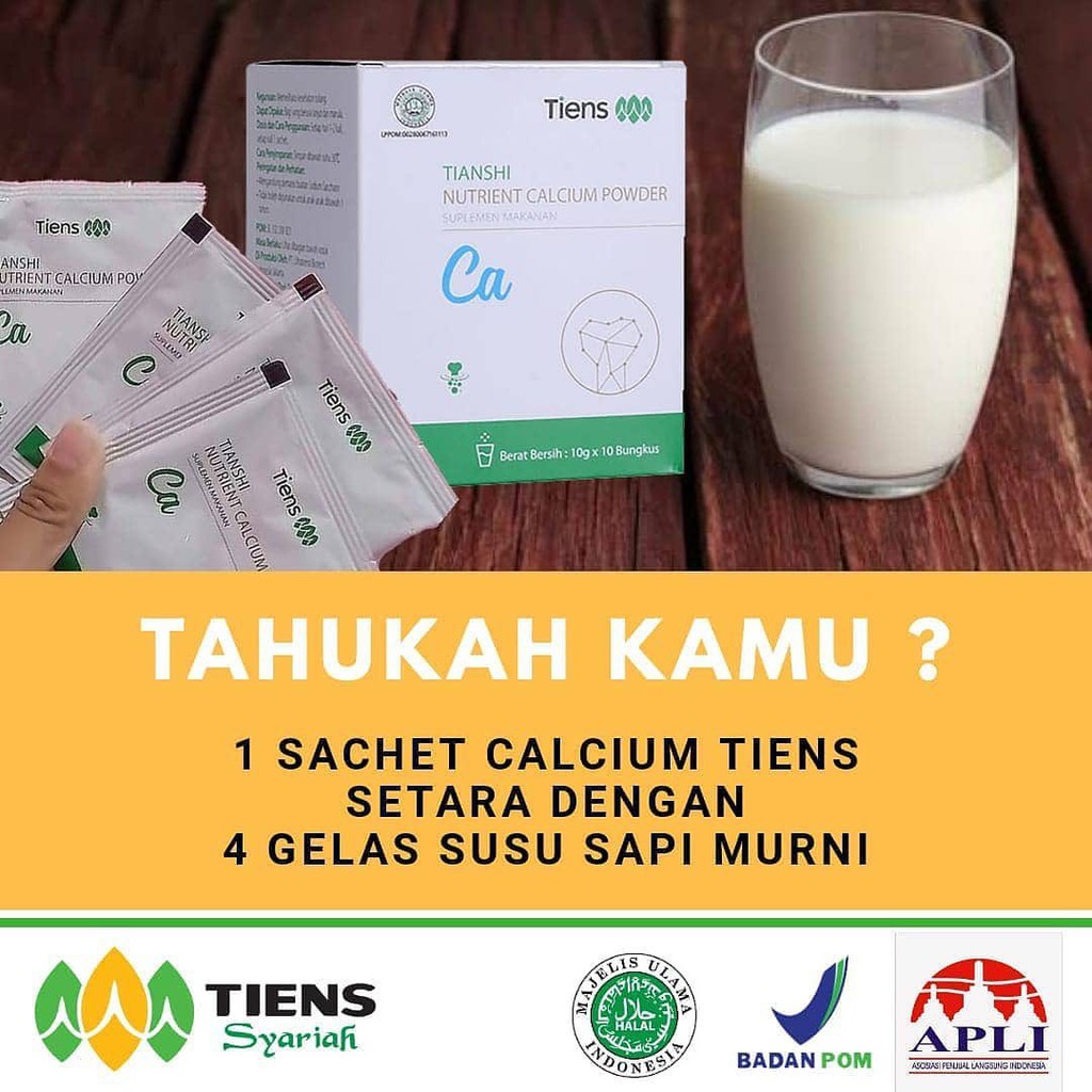 

SUSU PENINGGI BADAN CALSIUM NHCP TIENS