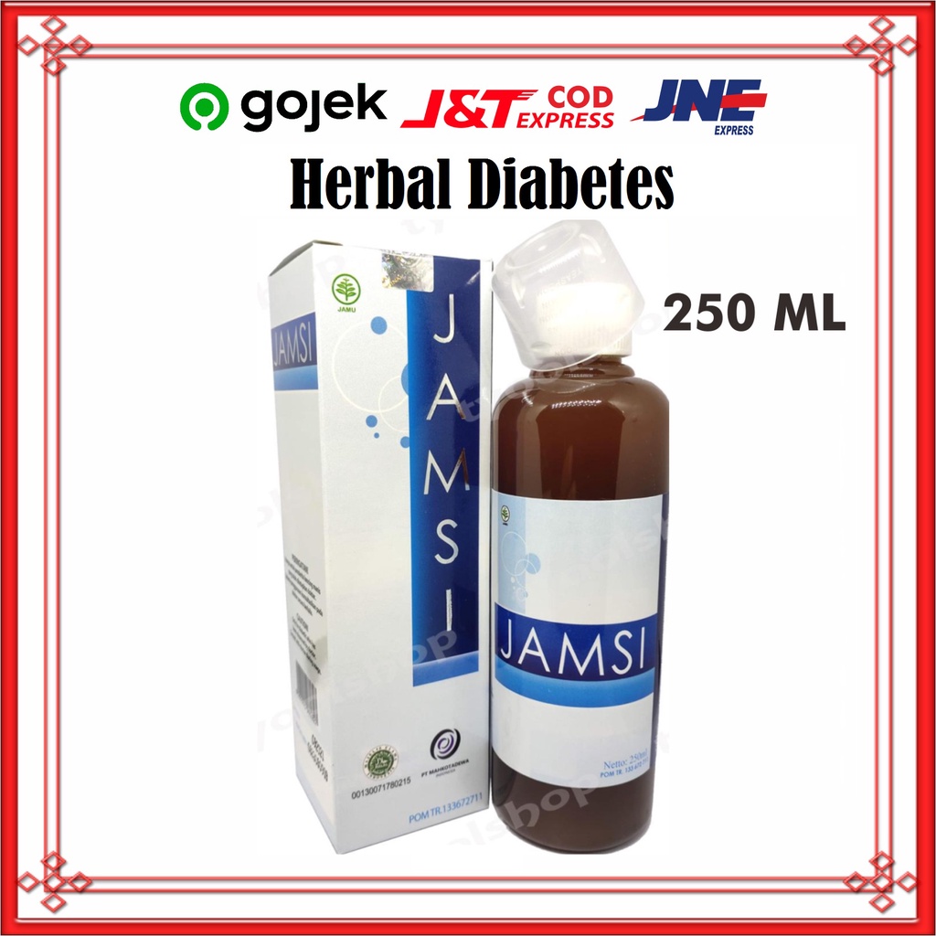 Obat Herbal JAMSI 250 ml Turunkan Gula Darah 1-2 jam Jamsi Original / Obat Herbal Diabetes / obat di