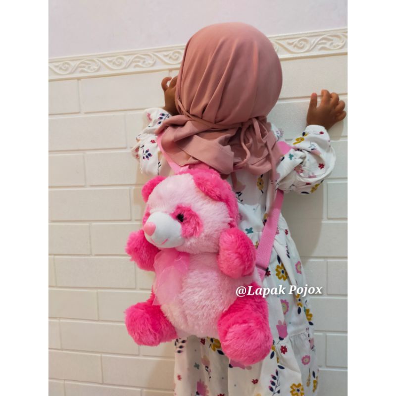 Boneka Tas Sekolah Anak Karakter Zoo Edition Ransel