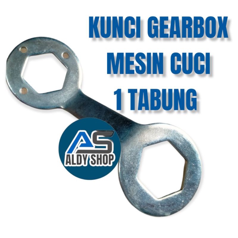Kunci gearbox mesin cuci 1 tabung / kunci mur girbok mesin cuci 1 tabung