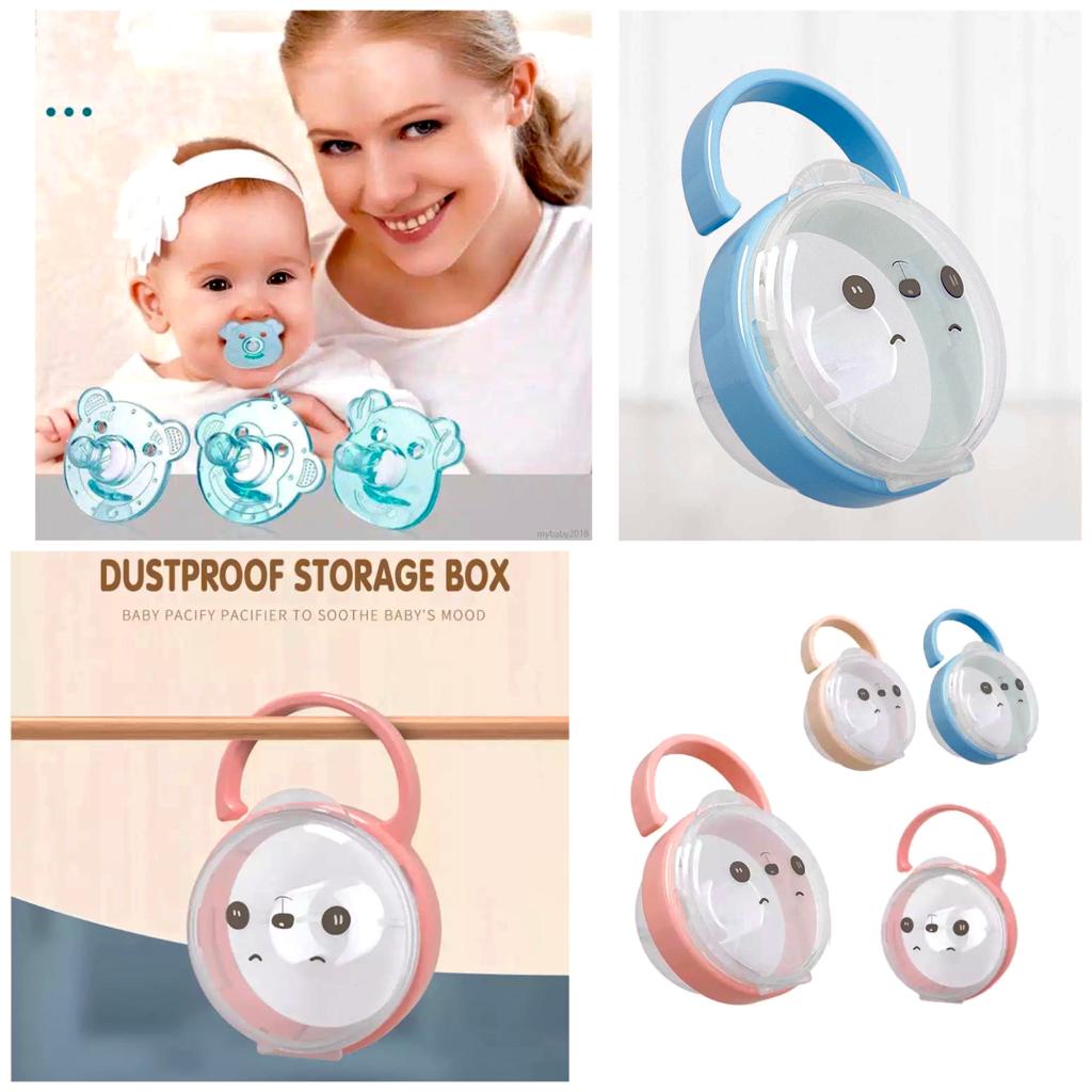 CASE PACIFIER Kotak wadah empeng lucu model gantung  Kotak wadah empeng Wadah bayi Empeng bayi dot , Dot Silikon Fleksibel untuk Bayi Newborn  Pacifier Case/ Kotak Empeng / Kotak Dot / Wadah Dot / Tempat Dot CASE DOT PACIFIER CASE WADAH DOT WADAH