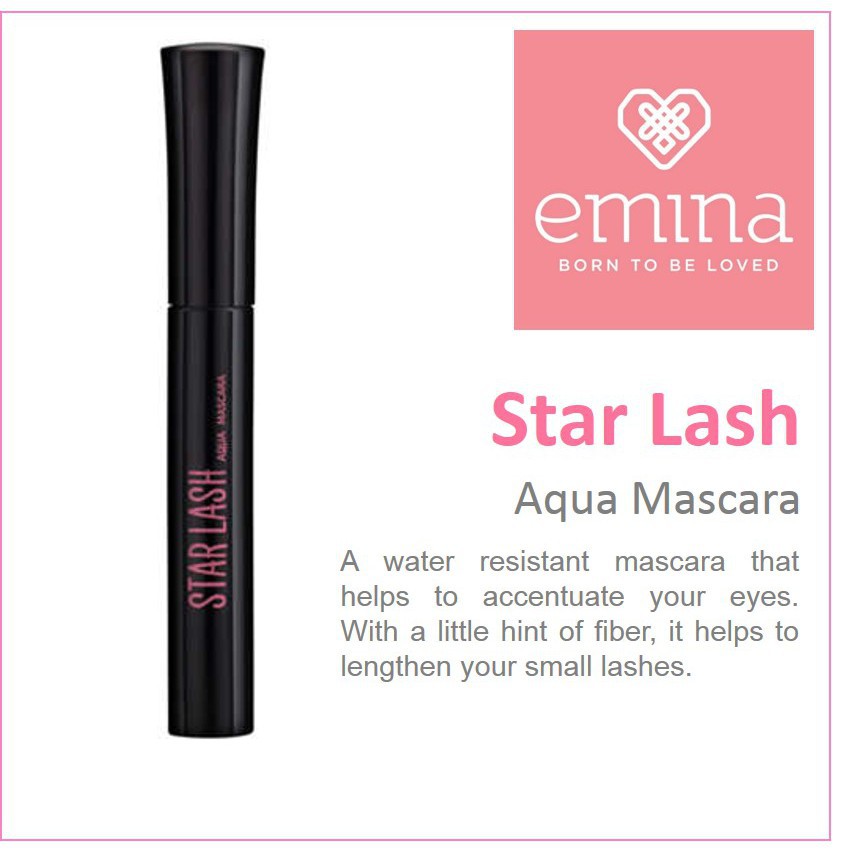 ❤️ Cloudy ❤️ EMINA Star Lash Aqua Mascara / Maskara Emina