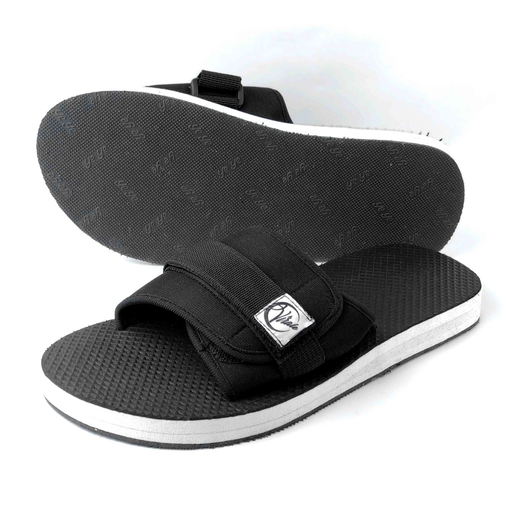 Sandal Slide Pria Virale Murah Original Model Selop Distro Terbaru TG 11 MOTIF