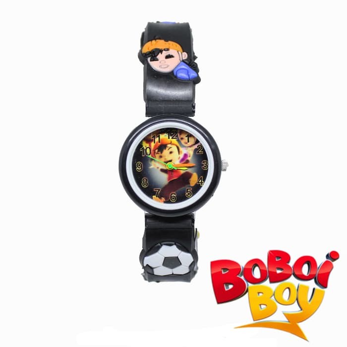 Super Promo! JAM TANGAN ANAK KARAKTER BOBOIBOY JAM TANGAN RUBBER ANALOG Murah!