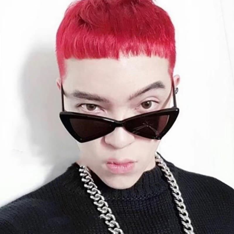 kacamata segitiga atta korea style sunglasses