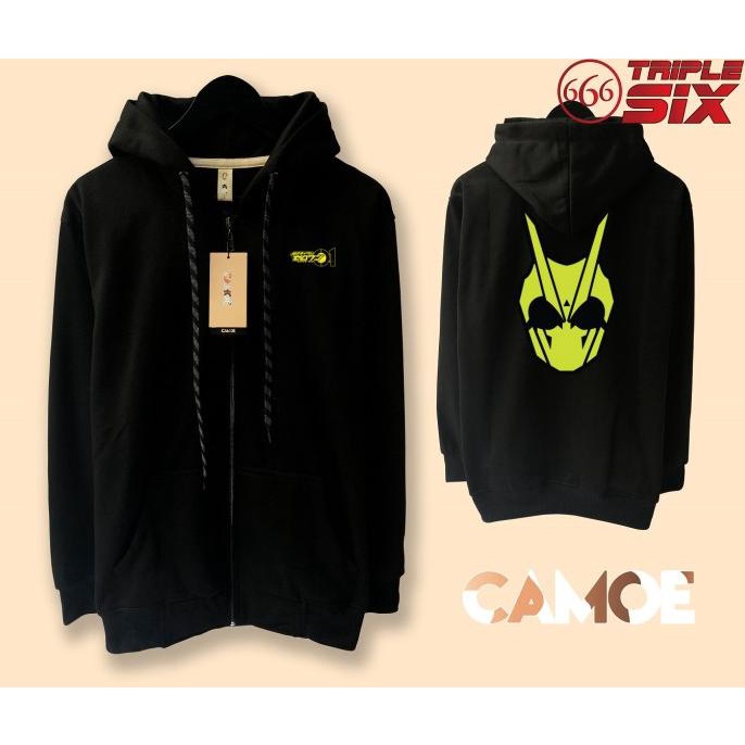 Jaket Hoodie zipper Kamen Rider 01 Zero one