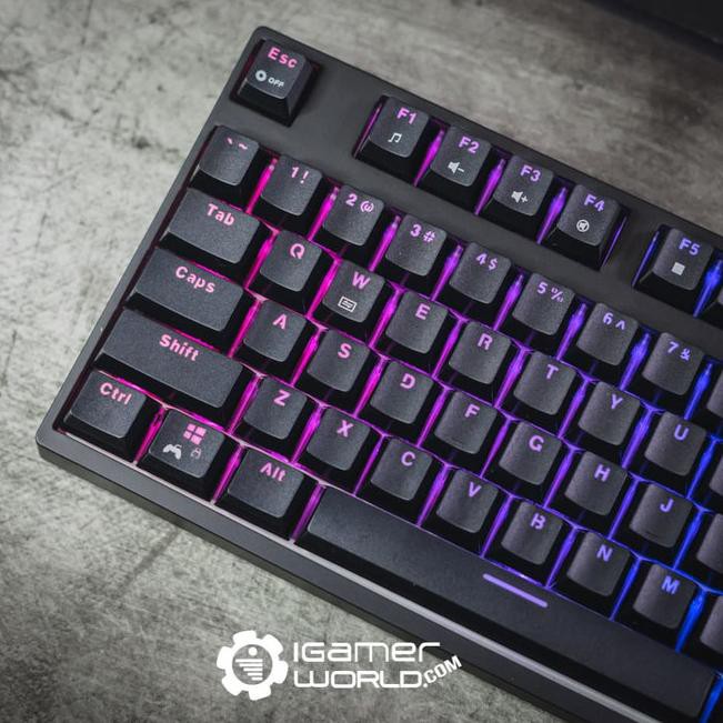 qwp-002  Digital Alliance Meca Warrior X RGB Mechanical Gaming Keyboard - Green Switch