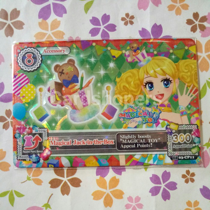 aikatsu cp acc magical jack in the box kii season 2 versi 3