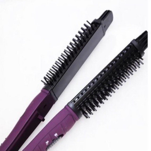 CATOK INSTYLER UNGU HOT V BRUSH IRON CURL FLAT/CATOK SISIR MULTIFUNGSI RAPID PRO HEAT UP/CATOK BLOW