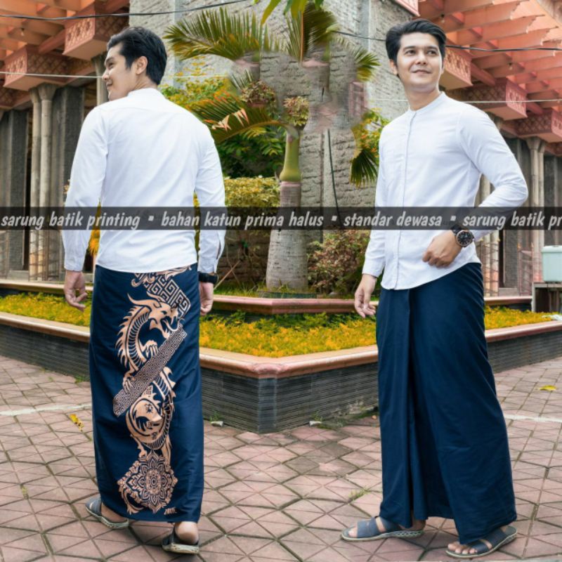 sarung batik Pekalongan motif naga