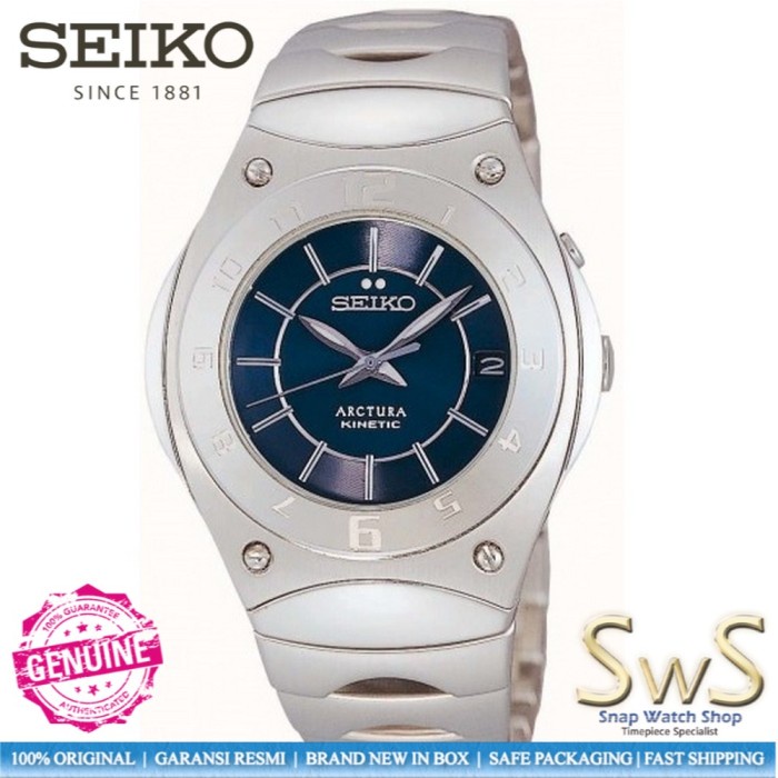 SEIKO Kinetic SKA107 Actura SKA107P1 Original Jam Tangan Pria Automatic Garansi Resmi