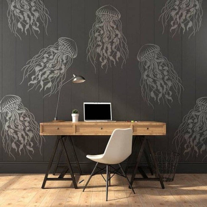 

Wow Stencil Dinding, Wall Stencil Motif 20 Berkualitas