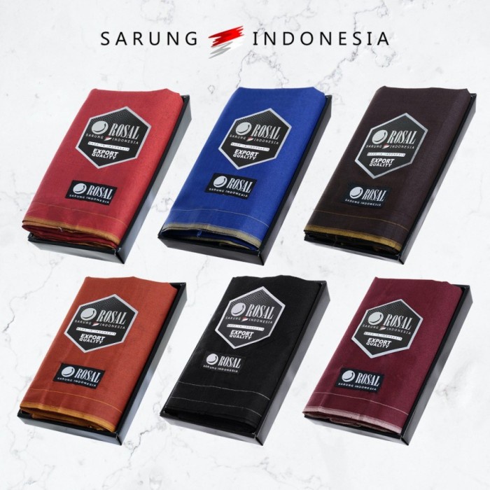 Sarung Sarindo ROSAL Sarung Indonesia Polos