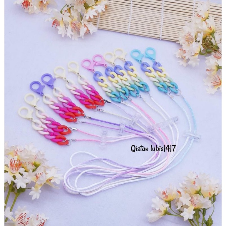 Strap mask rantai dove beli 10 free 2