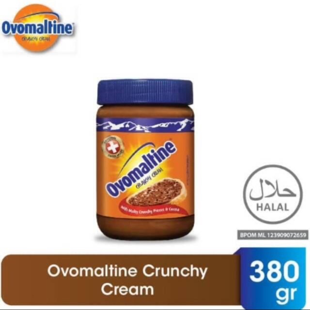 

Ovomaltine 380 gram / Selai Cokelat Ovomaltine Crunchy 380gr