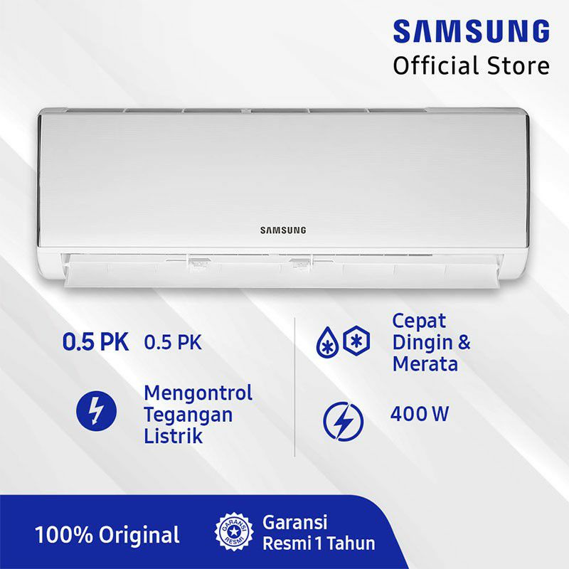 SAMSUNG AC STANDARD 1/2 PK LOW WATT + instalasi