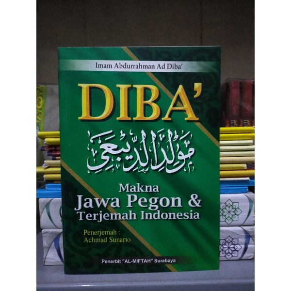 Maulid Diba' makna jawa pegon Indonesia