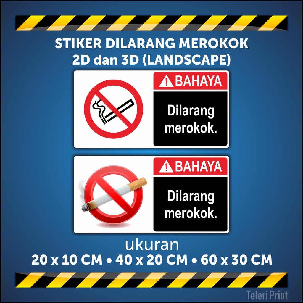 

STIKER DILARANG MEROKOK 2D dan 3D (LANDSCAPE)