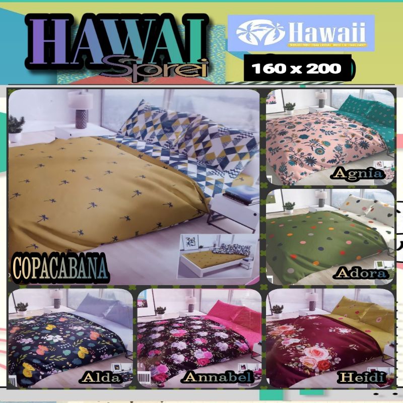 SPREI 160 HAWAI ADORA / AGNIA /ALDA / ANNABEL / COPACABANA / HEIDI