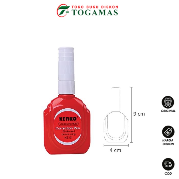 

TERLARIS !! STIPO CORRECTION PEN KE-01 BOTOL KENKO