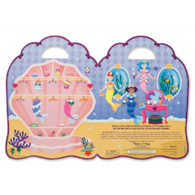 Melissa Doug Puffy Sticker Play set