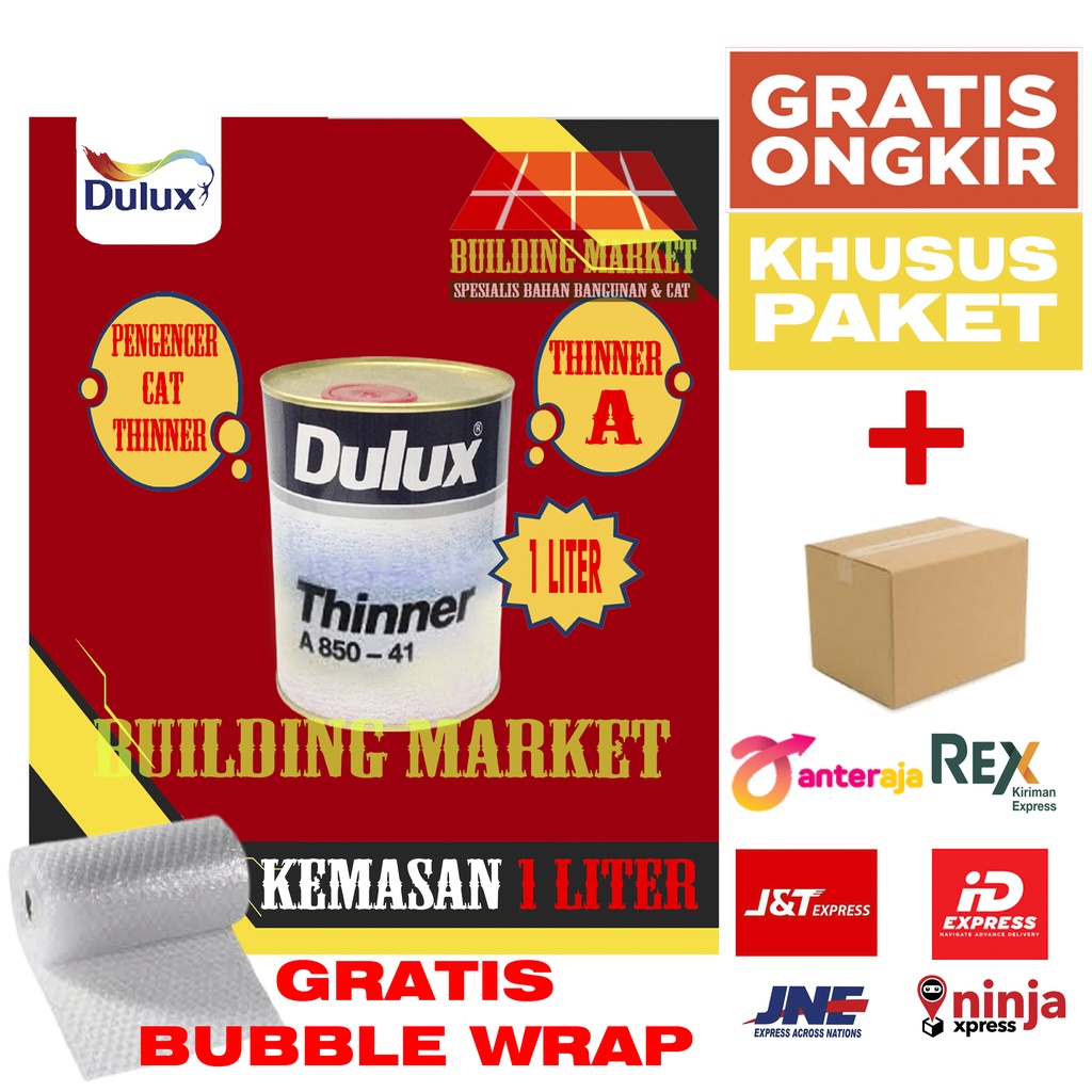 Jual Pengencer Cat Besi Kayu Duco Tiner Thiner Thinner A Dulux Liter