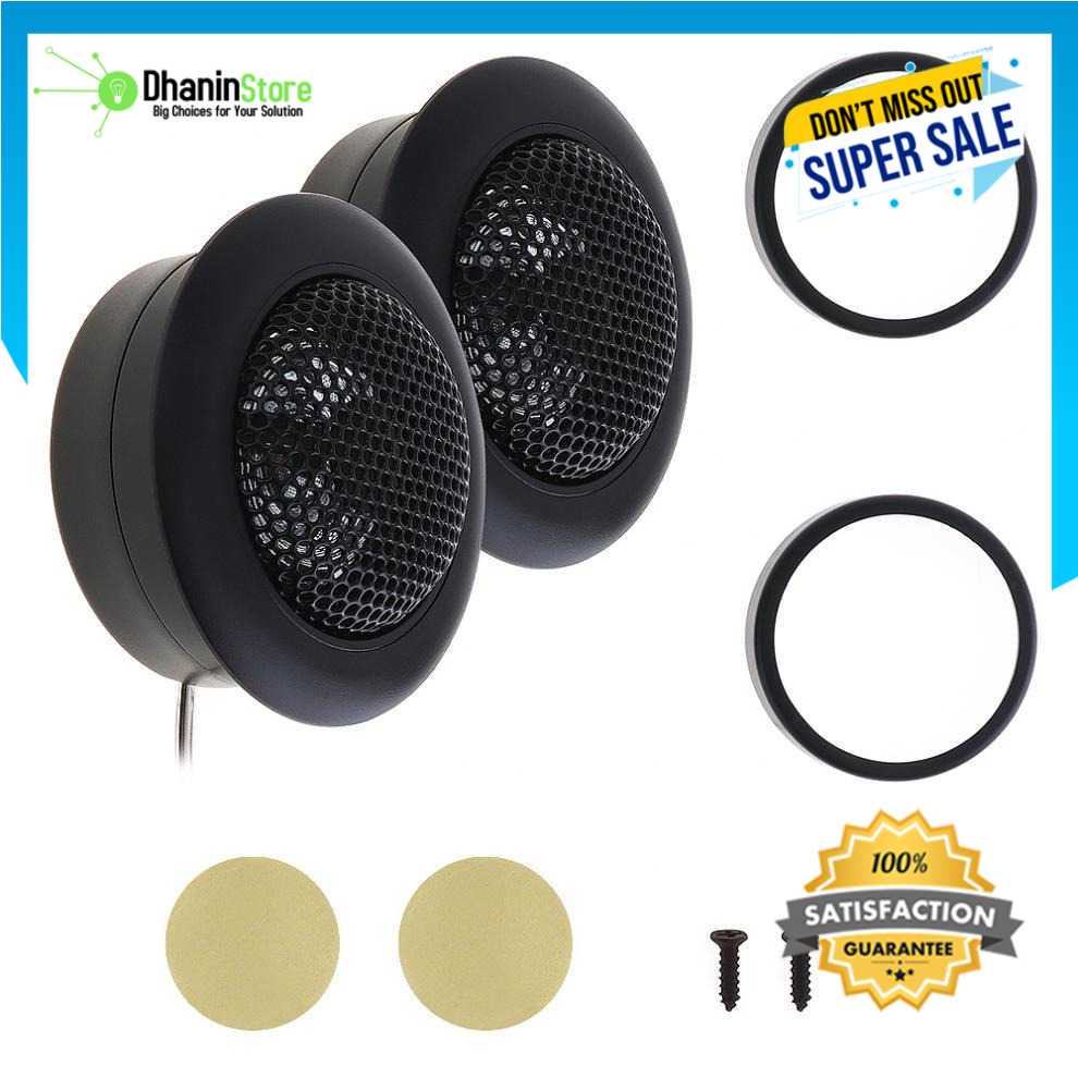 Tweter Tweeter Twiter Tuiter Speaker Tweeter Speker Mobil Hifi 800W 2 Pcs