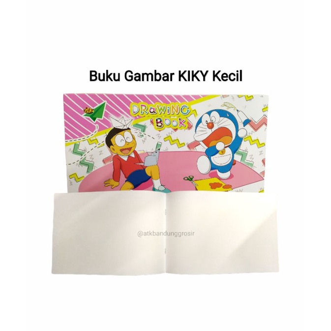 

Buku Gambar Kiky Kecil 26 x 18 cm Drawing Book Tanggung - Satuan