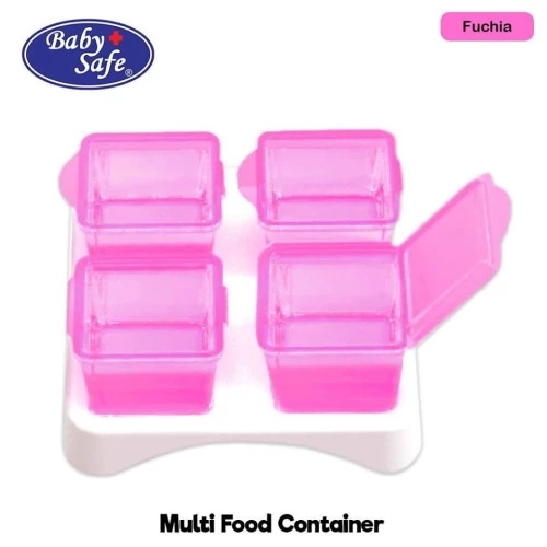Baby Safe Multi Food Container - Kotak Wadah Makanan Pendamping Asi - Frozen Food