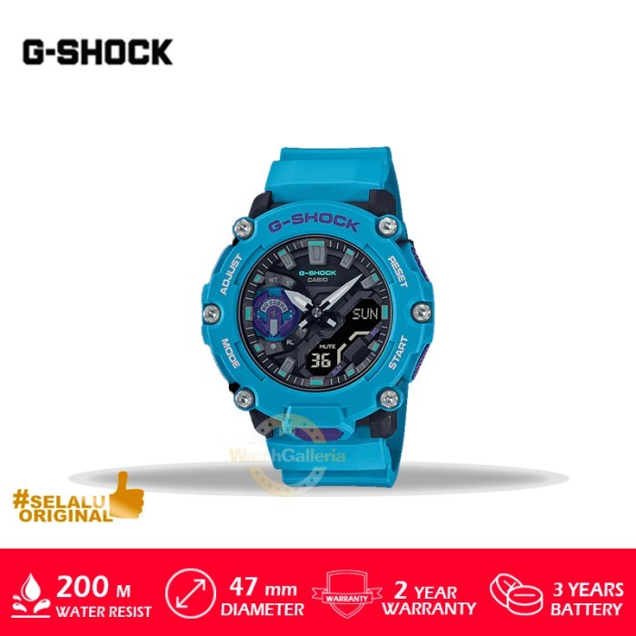 Jam Tangan Casio G-Shock GA-2200-2ADR / GA-2200 Original