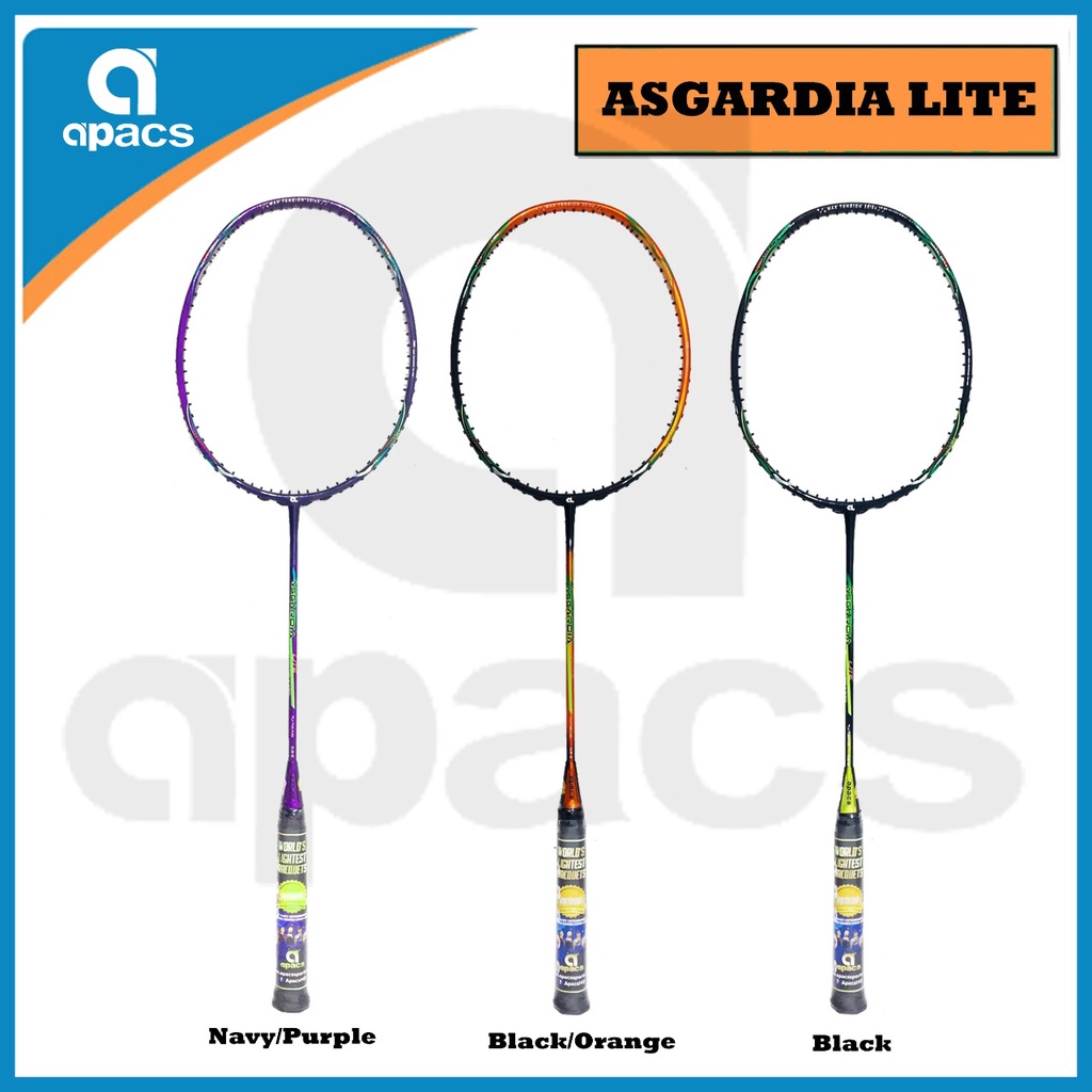 Apacs Asgardia Lite Raket Badminton / Bulutangkis Original