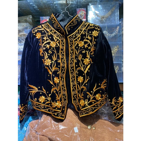 Beskap solo anak bludru/baju khitanan/beskap sunat