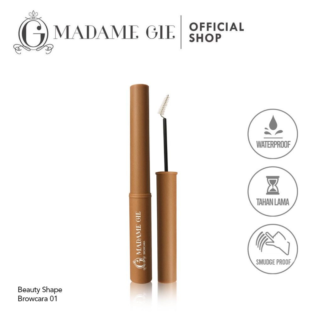 MADAME GIE BEAUTY SHAPE BROWCARA - MAKEUP MASCARA ALIS