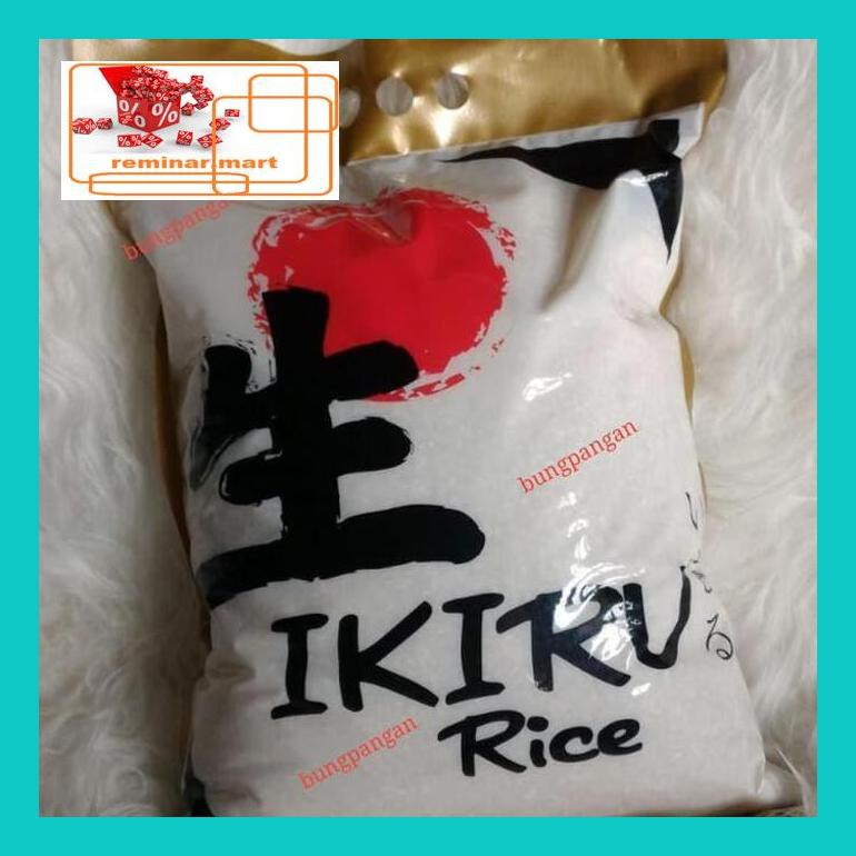 

S0Bers Ikiru Rice (Beras Sushi Jepang Kemasan 5 Kilo) Ric0S50B