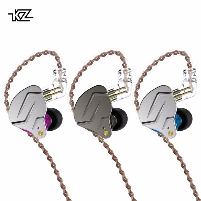 KZ ZSN Pro Knowledge Zenith - Hybrid Earphone - Dual Driver with MIC