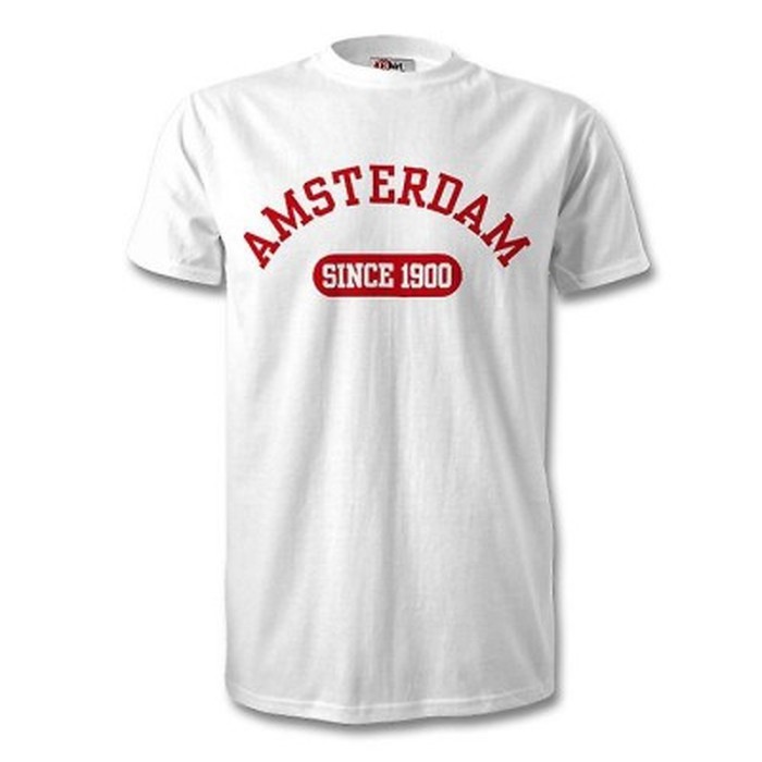 Kaos Baju Obral Combed 30S Distro AJAX AMSTERDAM SiNCE 1900 polos