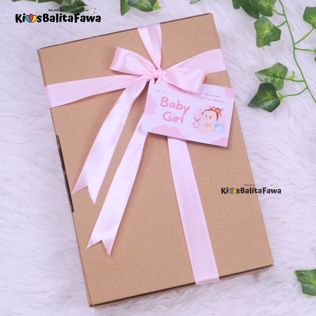 [POP] Hampers Premium uk Bayi - 2 Tahun / Hadiah Kado Lahiran Ulang Tahun Bayi Perempuan Bulan New Born Gift Dress Babycinnamon