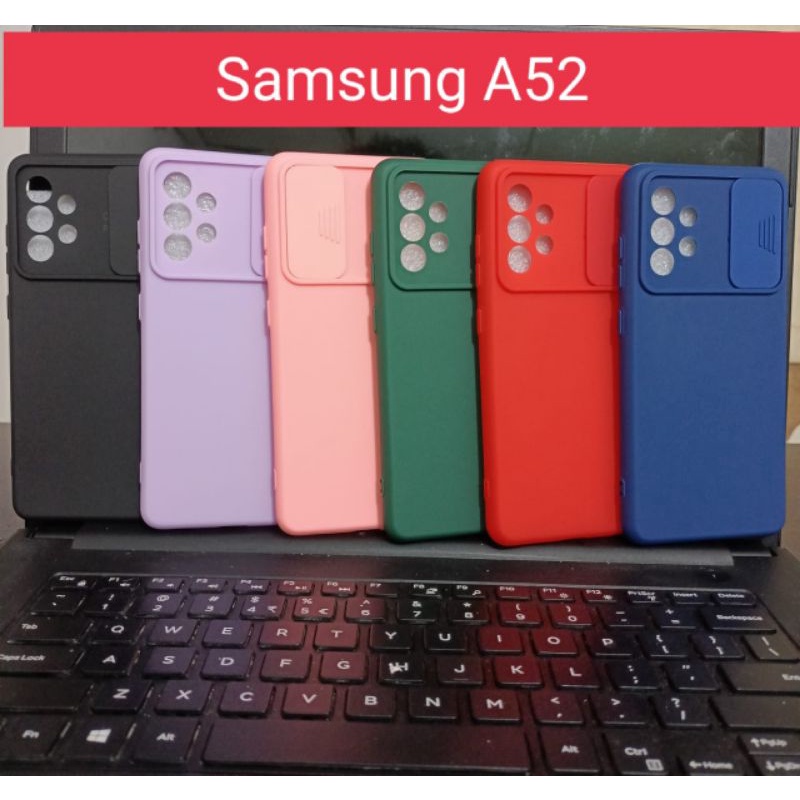 SOFTCASE SAMSUNG A52 CASE SLIDING CAMERA CASE COLOUR