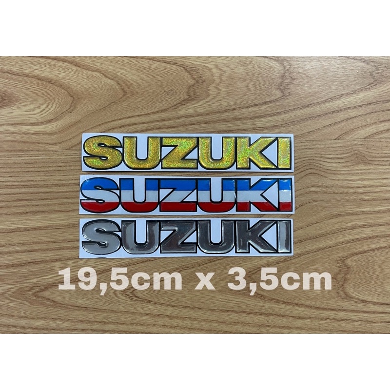 STIKER TIMBUL SUZUKI