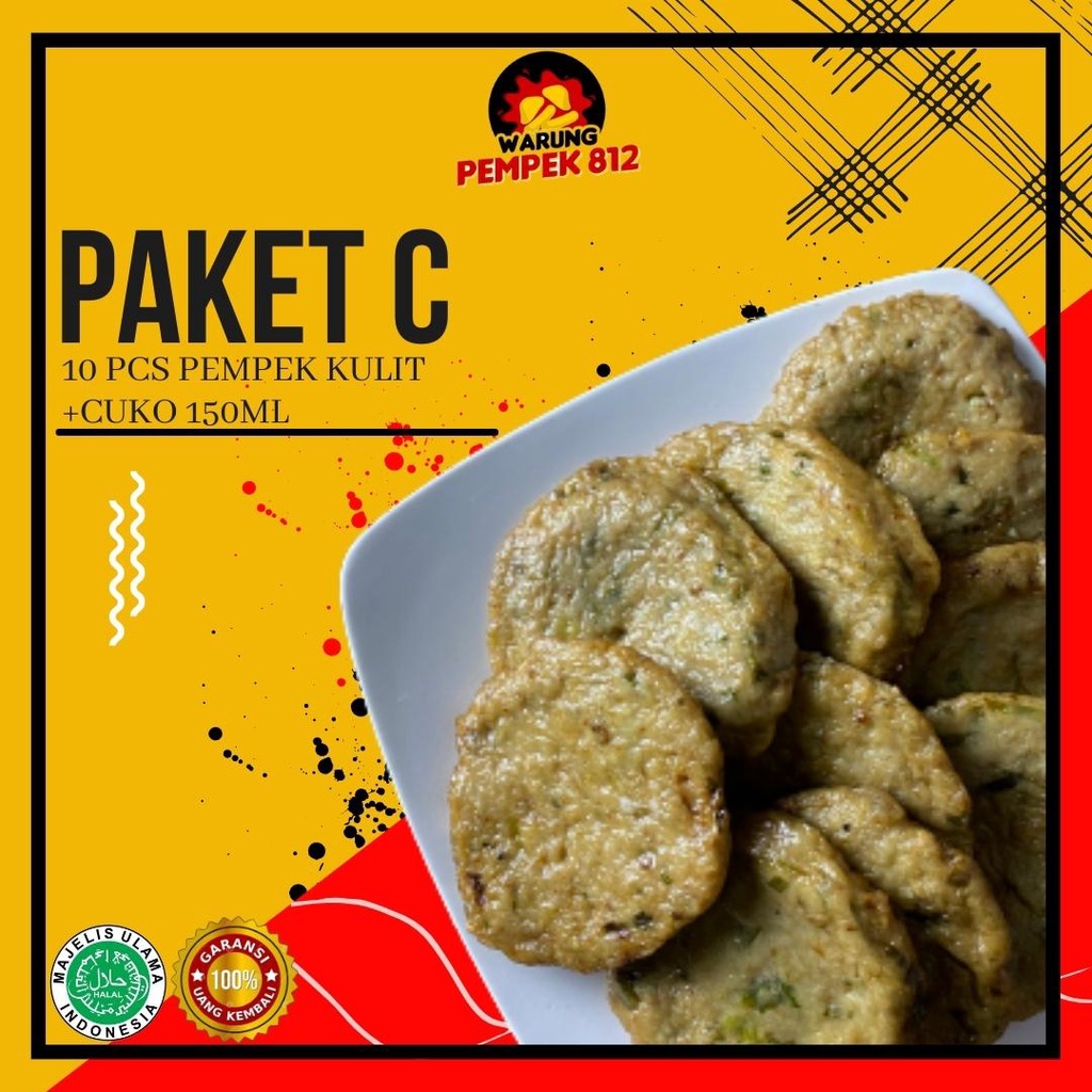

(BISA COD) Pempek|pempek palembang|pempek palembang asli|pempek frozen|empek empek palembang asli|empek empek|mpekmpek asli palembang|mpekmpek frozen|pempek frozen palembang asli|mpek2 palembang|mpek mpek|pempek murah|pempek Kulit isi 10 pcs