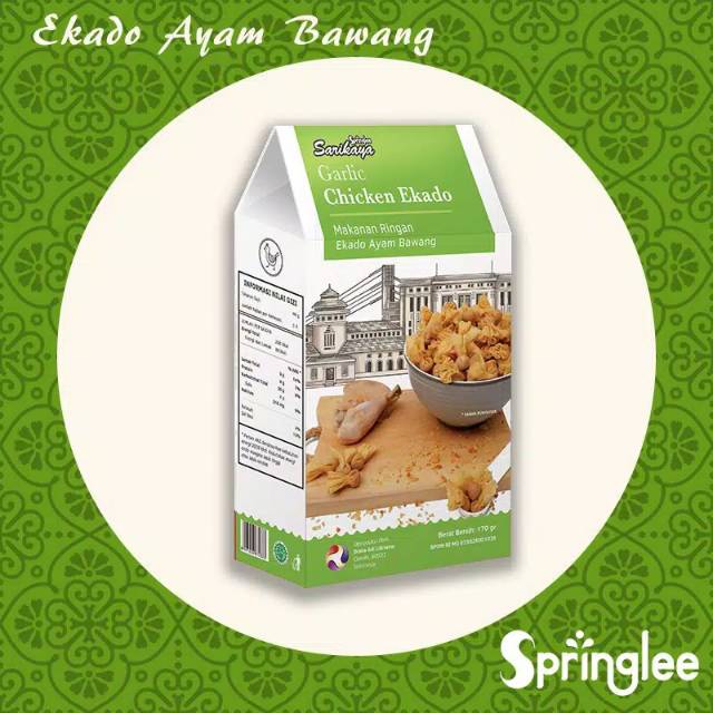 SPRINGLEE - SPRINGLEE GARLIC CHICKEN EKADO - SPRINGLEE EKADO AYAM BAWANG