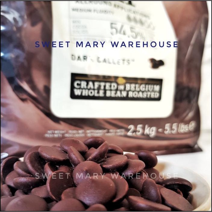 

CALLEBAUT DARK CHOCOLATE COUVERTURE 811 NV 54,5% 500GR COKELAT 811NV