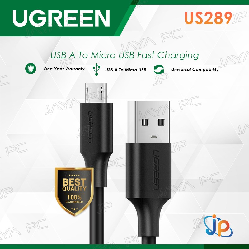 UGreen US289 Kabel Data USB A To Micro USB Fast Charge