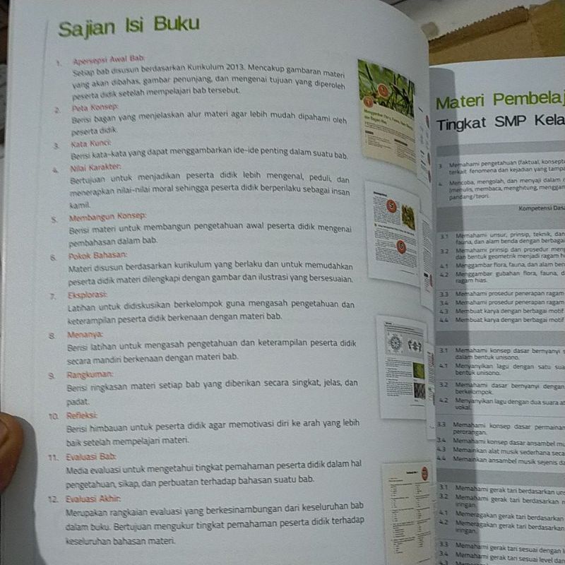 Buku siswa seni budaya k13 penerbit Quadra kelas 7 smp/mts